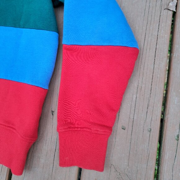 Tommy Hilfiger Color Block  Men 1/4 quarter Zip Pullover Sweater Size Small - Picture 6 of 6